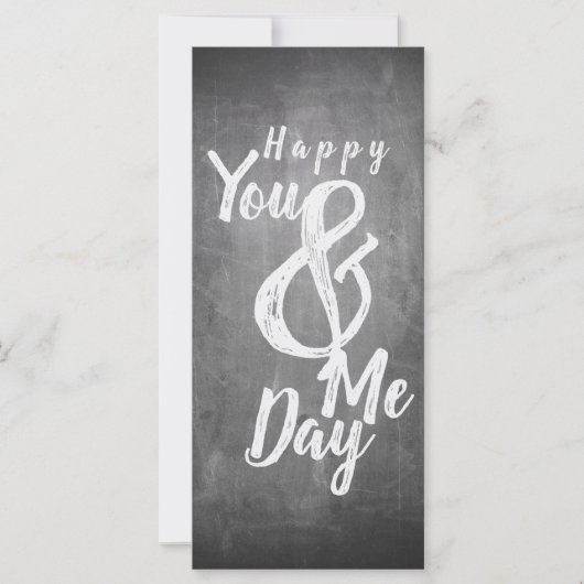 Grüße Jubiläum im Chalkboard-Look (Vorderseite)