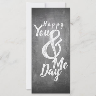 Grüße Jubiläum im Chalkboard-Look