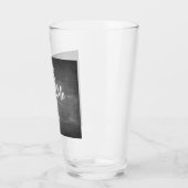 Grüße Jubiläum im Chalkboard-Look Glas (Links)