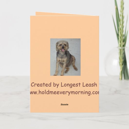 Grüße! Karte (Rückseite)