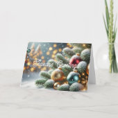 Grüße Karte der Saison (Vorderseite)