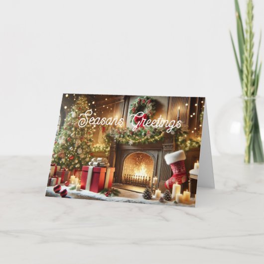 Grüße Karte der Saison (Vorderseite)