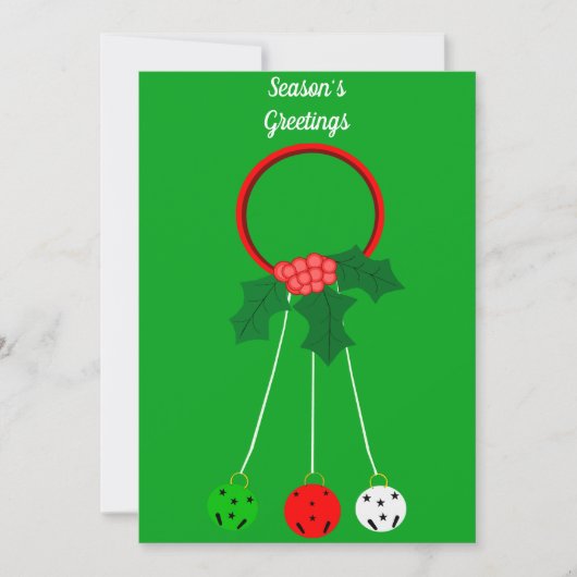 Grüße Karte der Saison (Vorderseite)