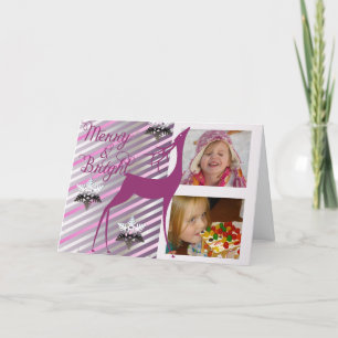 Grüße Karte für Hirsche und Foto