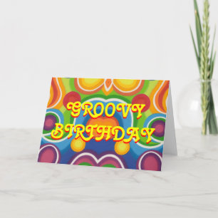 Grüße Karte "Groovy Birthday"
