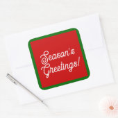 Grüße Labels/Umschlag Aufkleber der Saison (Umschlag)