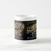 Grüße Mammuthöhlen-von der Vintagen Kaffeetasse (Mittel)