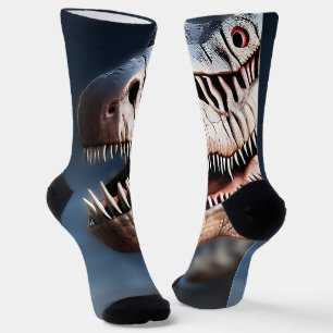 Grüße meinen Kollegen T Rexs, Crew Socks Socken
