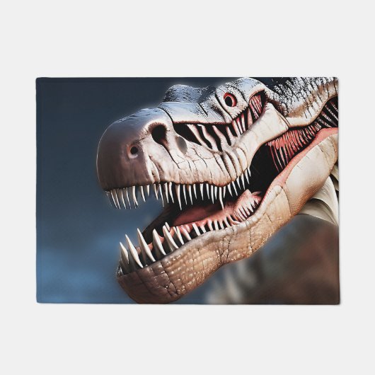 Grüße meinen Kollegen T Rexs, Door Mat Fußmatte (Vorderseite)