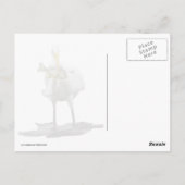 Grüße mit Mittagessen Postkarte (Rückseite)