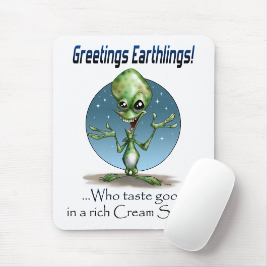 Grüße! Mousepad (Mit Mouse)