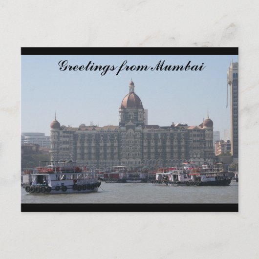 Grüße mumbai postkarte (Vorderseite)