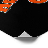 Grüße~! Niedlicher Halloween Cartoon Ghost Poster (Ecke)