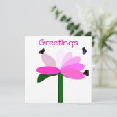 Grüße Notecard Feiertagskarte (Stehend Vorderseite)