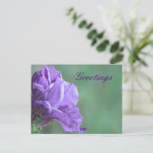 Grüße Postkarte (Stehend Vorderseite)