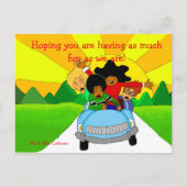 Grüße Postkarte (Vorderseite)