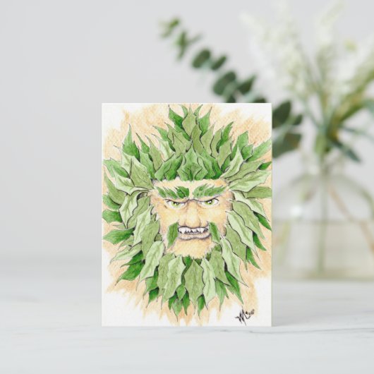 Grüße Postkarte (Stehend Vorderseite)