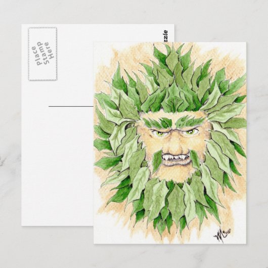 Grüße Postkarte (Vorne/Hinten)