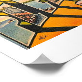 Grüße, Pt. Angenehmer Strand, New Jersey Vintag Poster (Ecke)