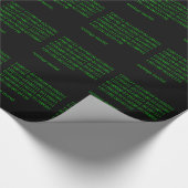 Grüße tödlich geschenkpapier (Ecke)