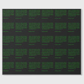 Grüße tödlich geschenkpapier (Flach)