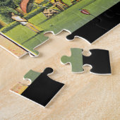 Grüße vom Arizona_Vintage Reise-Plakat Puzzle (Seite)