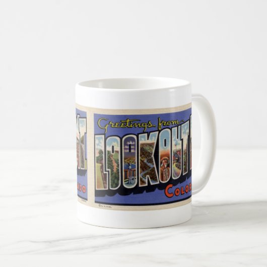 Grüße vom Ausblick-Berg, Co-Postkarten-Tasse Kaffeetasse (VorderseiteRechts)