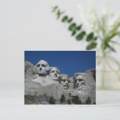 Grüße vom Berg Rushmore Postkarte (Stehend Vorderseite)