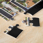 Grüße vom Catskill Mts. _Vintage Reise-Plakat Puzzle (Seite)