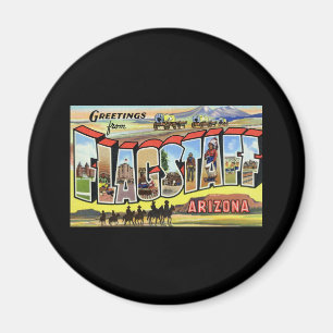 Grüße vom Fahnenmast Arizona Magnet