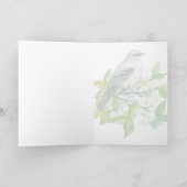 Grüße vom Florida-Spottdrossel-freien Raum Karte (Innenseite)