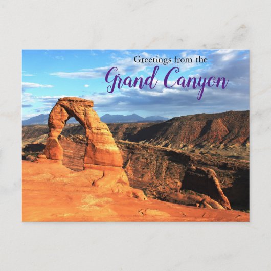 Grüße vom Grand Canyon Postcard Arch Postkarte (Vorderseite)