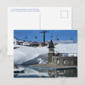 Grüße vom High Camp! Postkarte (Vorne/Hinten)