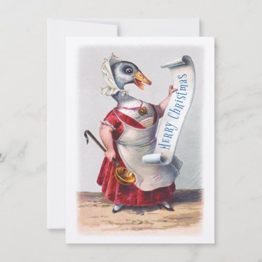 Grüße vom Holiday Goose Einladung (Vorderseite)