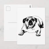 Grüße vom Lächeln Postkarte (Vorne/Hinten)