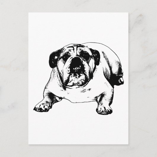 Grüße vom Lächeln Postkarte (Vorderseite)