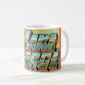 Grüße vom Lake George  Kaffeetasse (VorderseiteRechts)