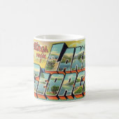 Grüße vom Lake George  Kaffeetasse (Mittel)