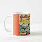 Grüße vom Lake George  Kaffeetasse (Links)
