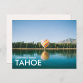 Grüße vom Lake Tahoe Postcard Postkarte (Vorne/Hinten)