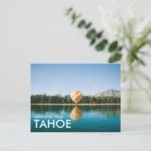 Grüße vom Lake Tahoe Postcard Postkarte (Stehend Vorderseite)