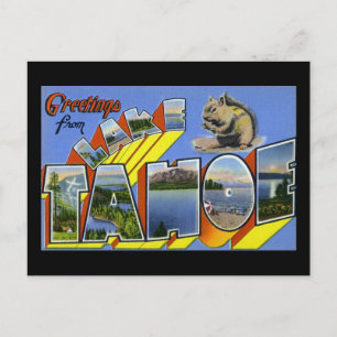 Grüße vom Lake Tahoe Postkarte