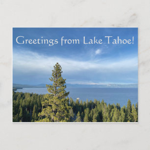Grüße vom Lake Tahoe Postkarte