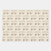 Grüße vom Nordpol Geschenkpapier Set (Vorderseite 2)