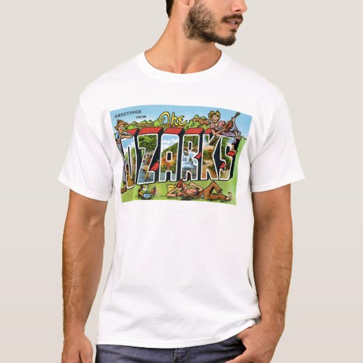 Grüße vom Ozarks T-Shirt (Vorderseite)