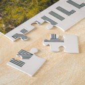 Grüße vom russischen Hügel San Francisco Retro Puzzle (Seite)