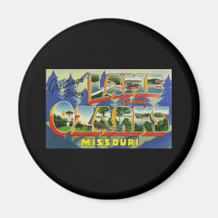 Grüße vom See der Ozarks Missouri Magnet