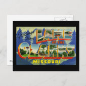 Grüße vom See der Ozarks Missouri Postkarte (Vorne/Hinten)