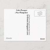 Grüße vom Sonnensee Postkarte (Rückseite)