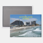 Grüße vom Strand von Daytona, Florida Magnet (Vorderseite/Rückseite)